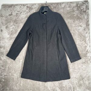 LL Bean Bellandi Wool Black Coat Jacket Women’s Size Medium